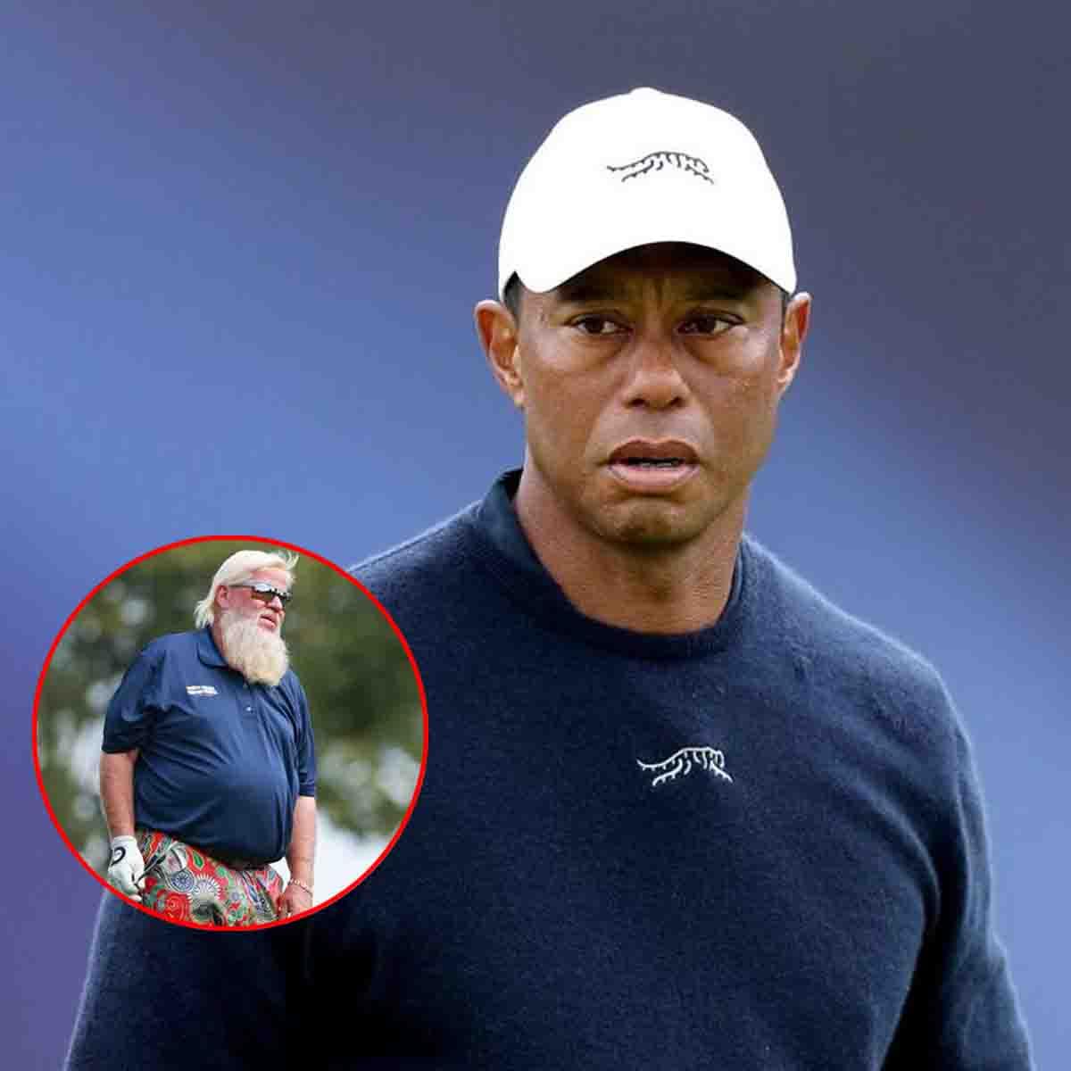 Cover Image for Tiger Woods was humiliated by hungover arch rival who beat him while still drinking booze